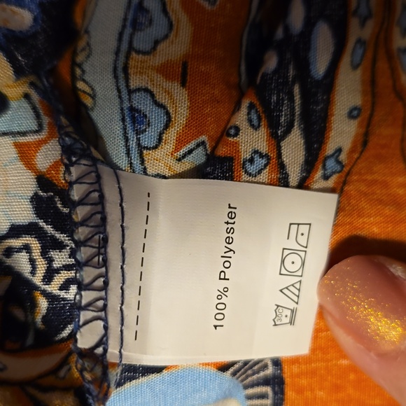 Short Sleeved Colorful Top - Picture 4 of 5